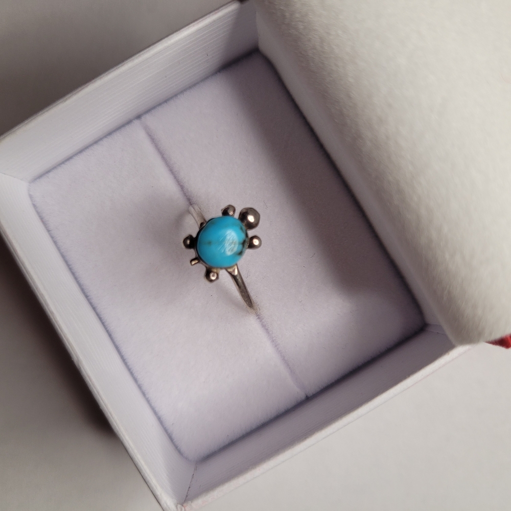 Silver Turquoise Ring